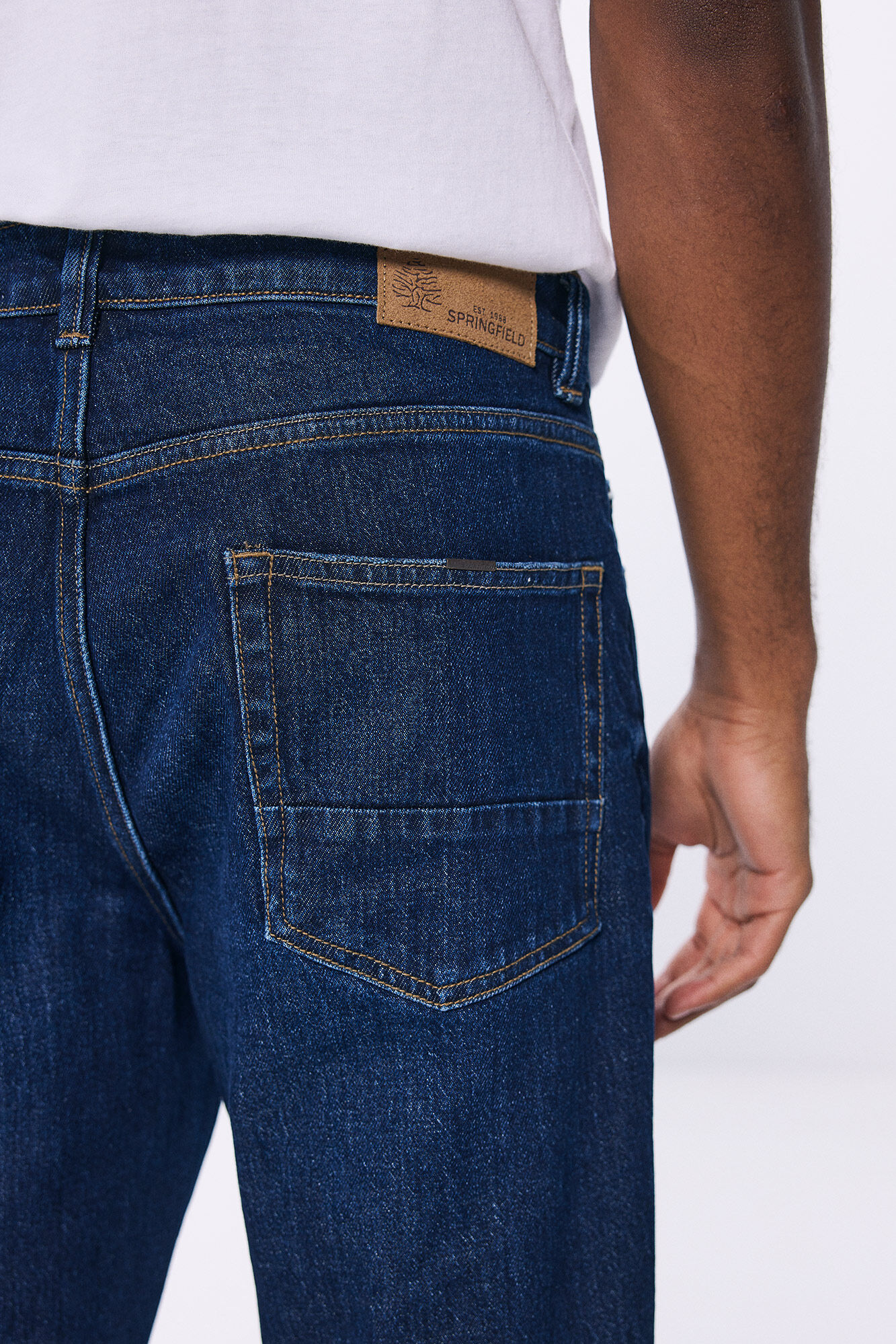 Springfield Vaquero regular fit azul