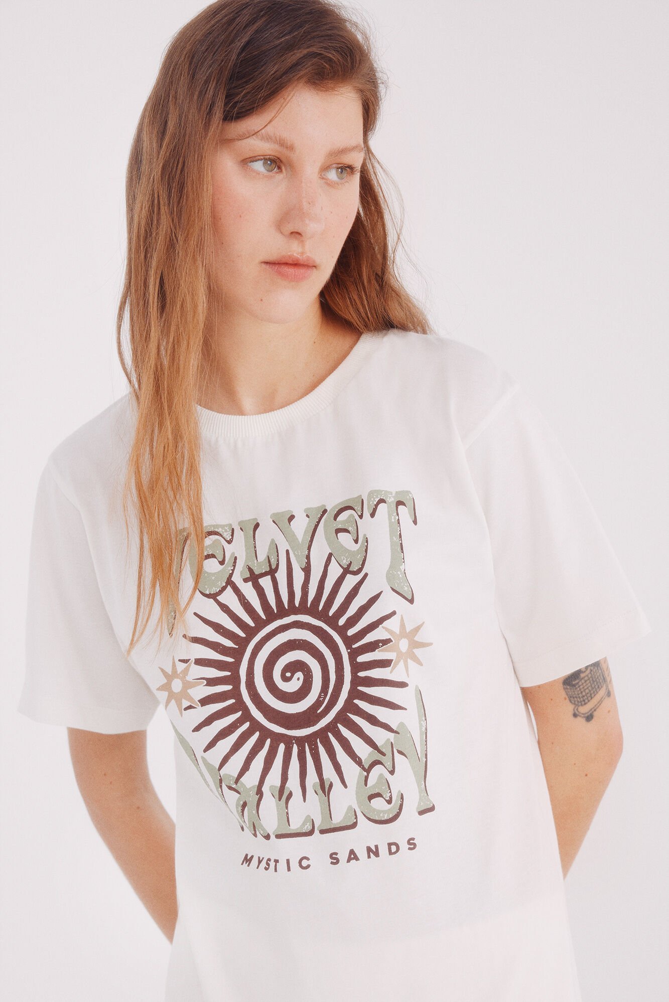 Springfield Playera velvet beige