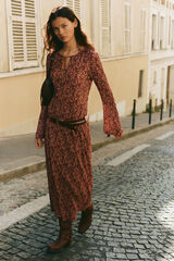 High Spirits Vestido Florin khaki
