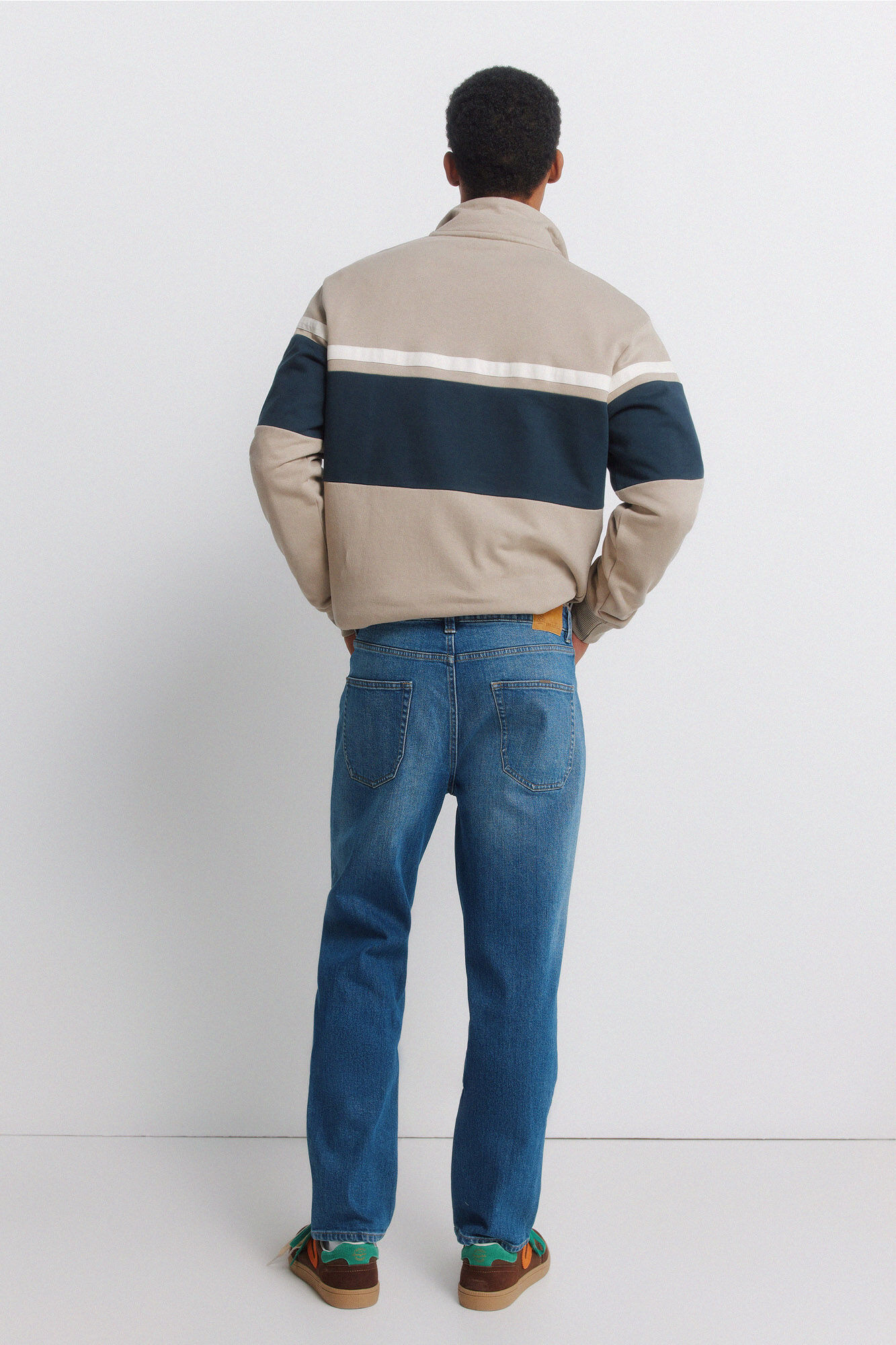 Springfield Jeans lavado medio regular fit azul