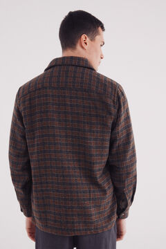 Springfield Sobrecamisa cuadros café