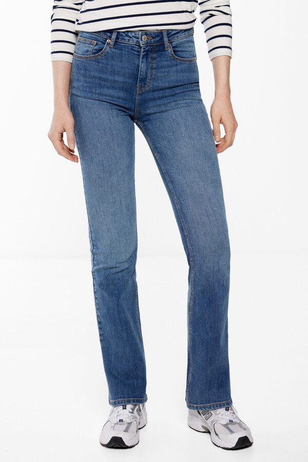 Springfield Jeans boot cut azul medio