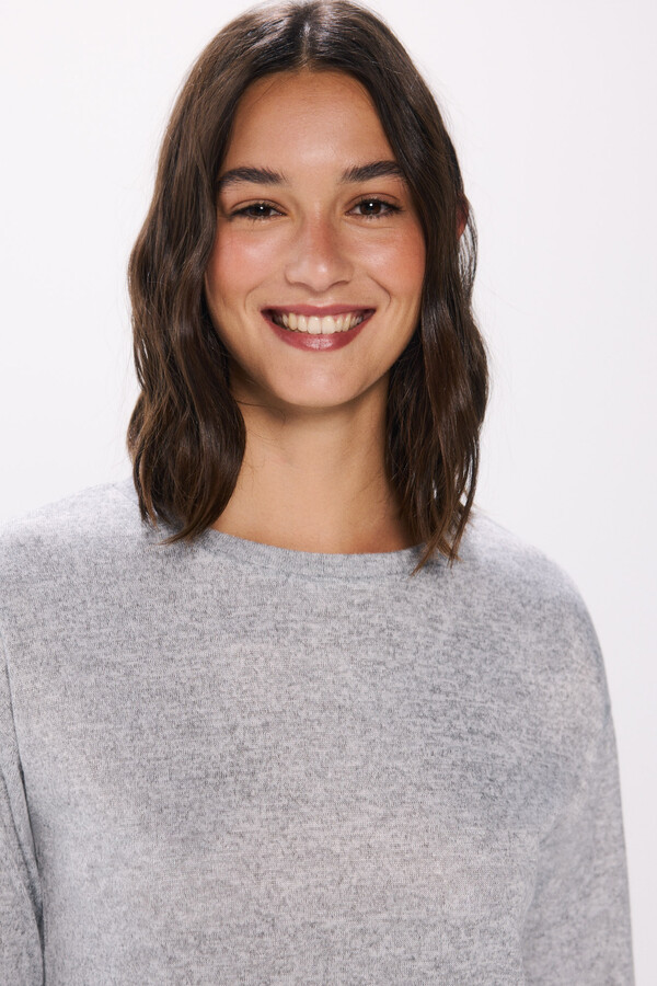 Springfield Playera combinada gris