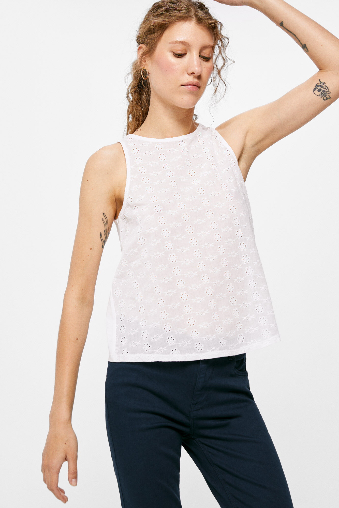 Blusa bordado suizo new arrivals