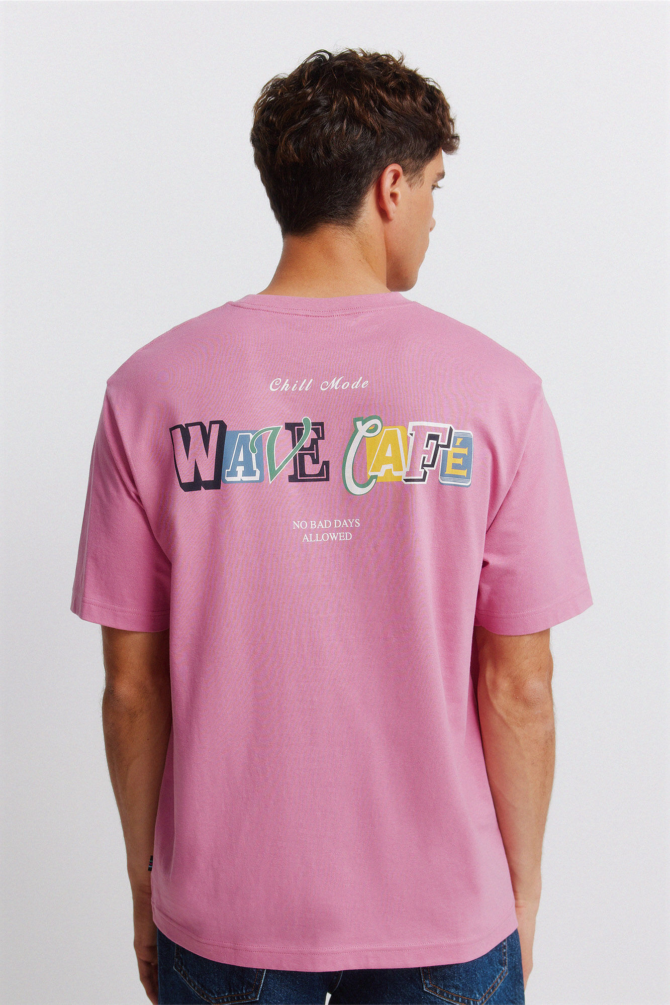 Springfield Playera wave caf&eacute; rosa