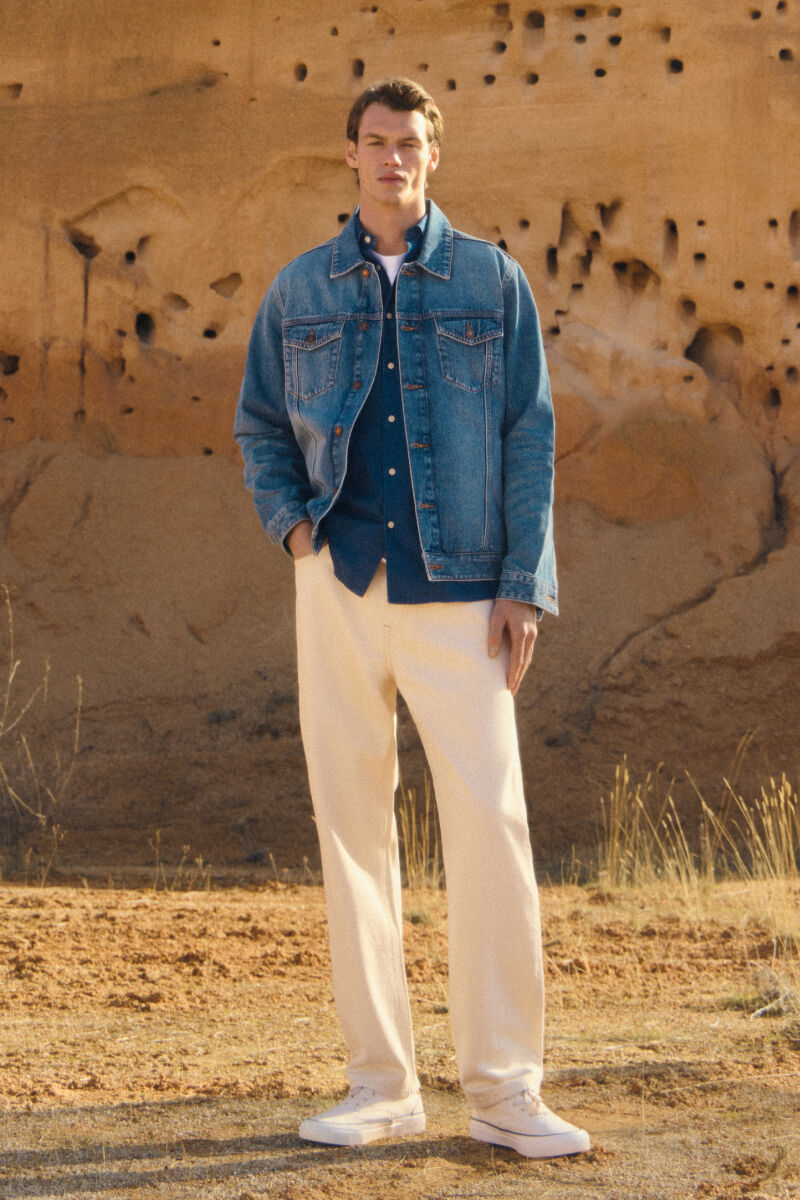 Springfield Jeans corte recto crudo