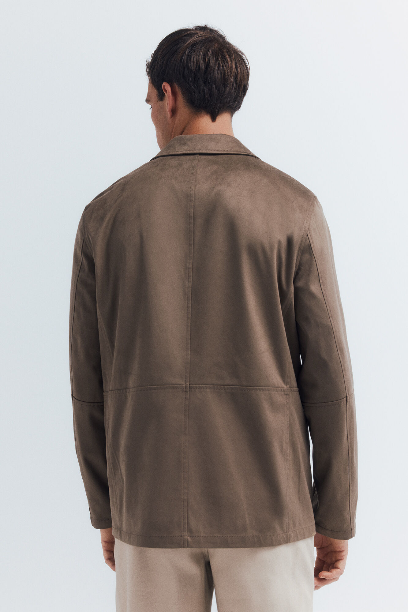 Springfield Blazer efecto ante caf&eacute;