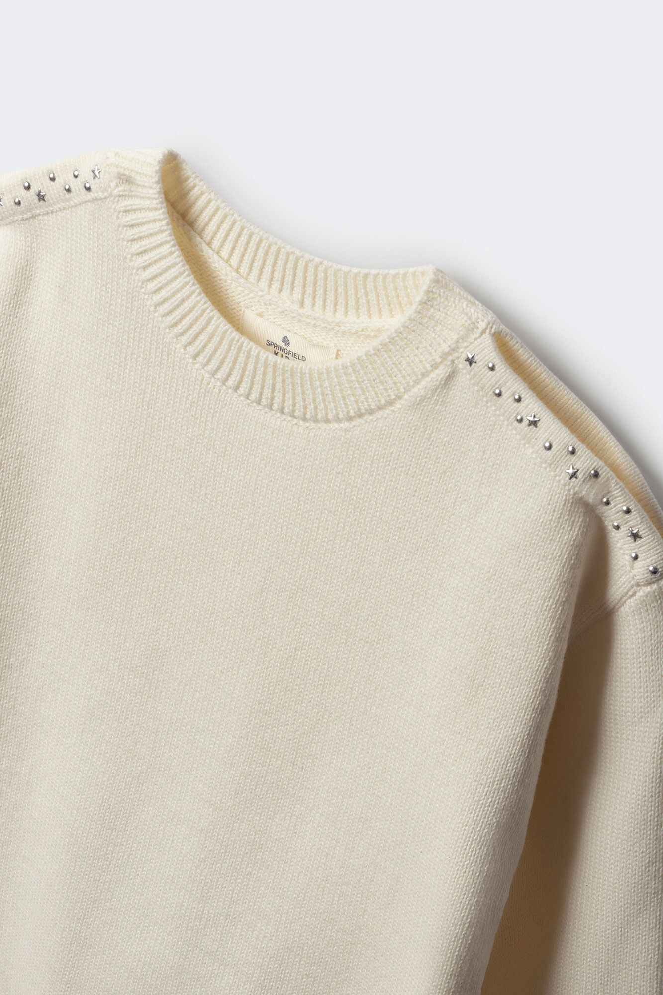 Springfield Kids Playera rib hombros descubiertos ni&ntilde;a