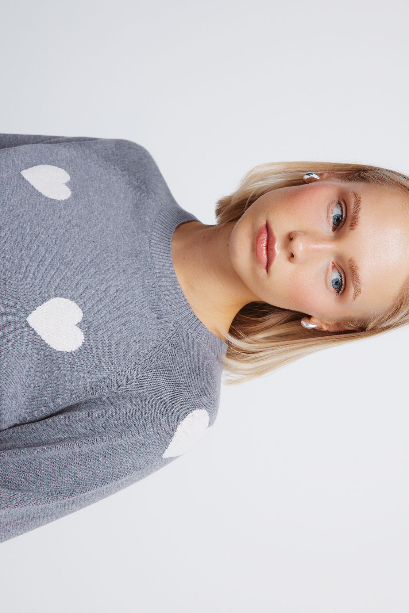 Springfield Jersey de corazones en intarsia