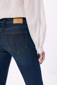 Springfield Jeans Flare azul indigo