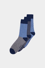 Springfield Pack 3 calcetines azules azul