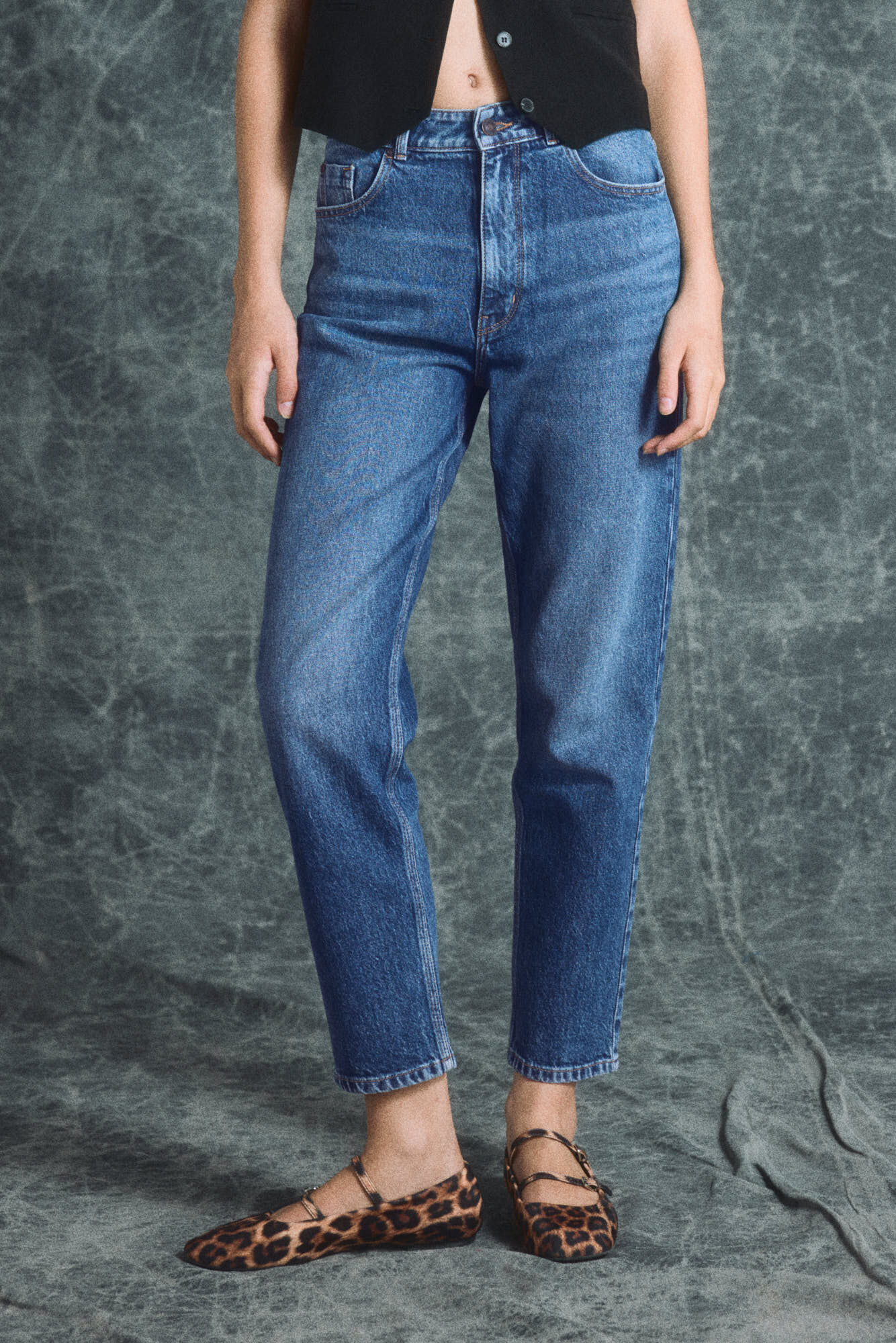 Springfield Jeans Mom azul