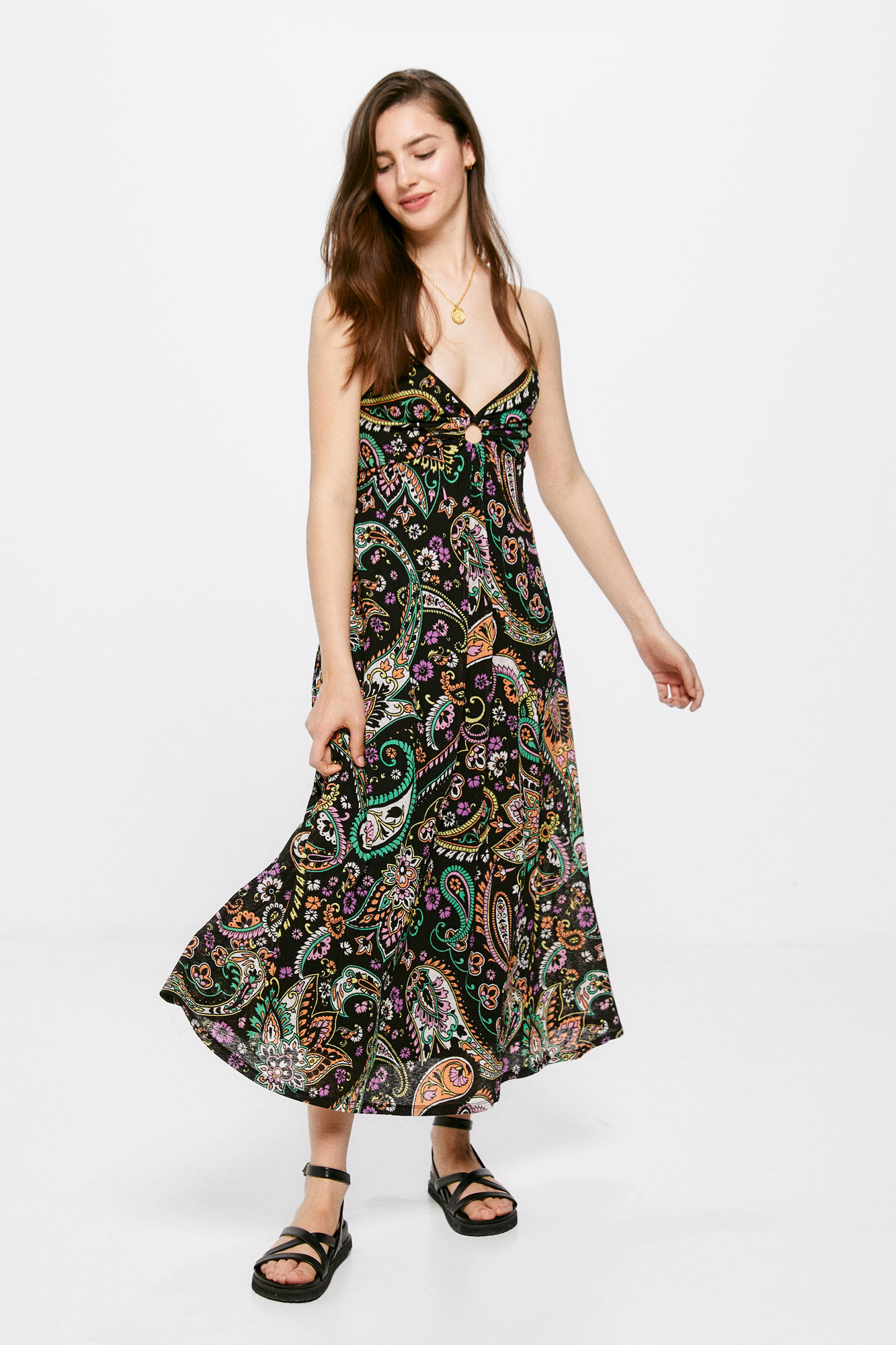 Vestidos hotsell midi estampados