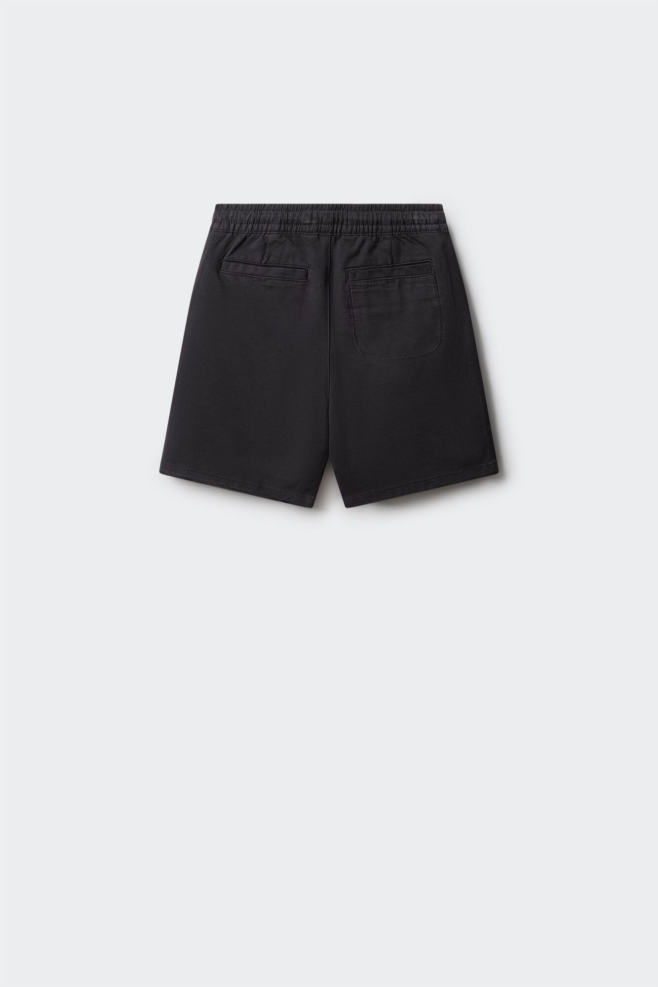 Springfield Kids Bermudas chino de punto para ni&ntilde;o negro
