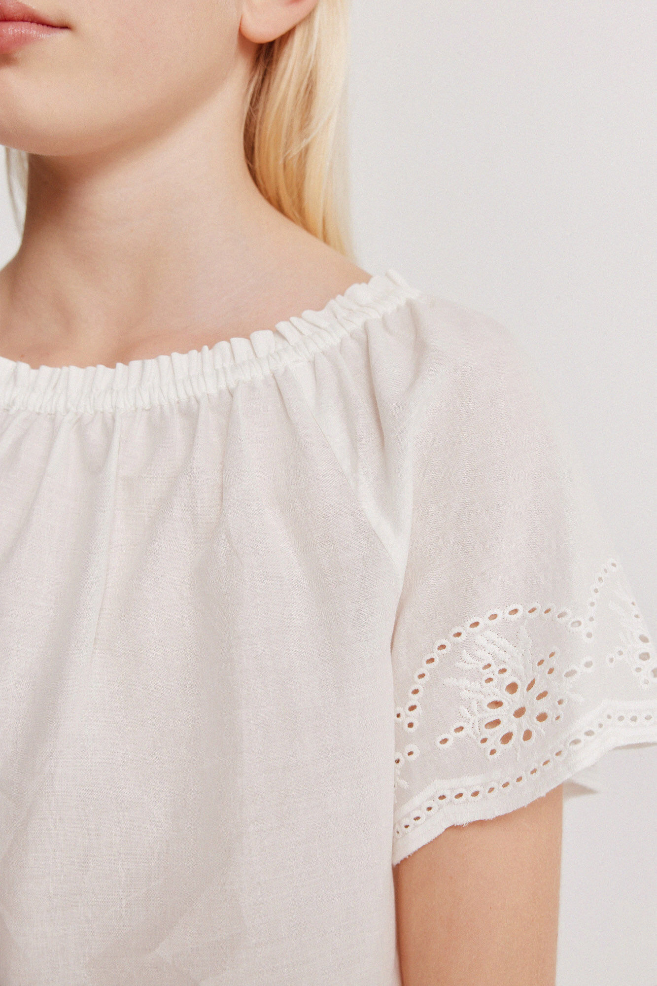 Springfield Kids Blusa bordada de ni&ntilde;a