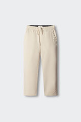Springfield Kids Pantal&oacute;n chino de punto para ni&ntilde;o caf&eacute;