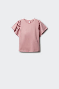 Springfield Kids Playera de manga corta con volantes para ni&ntilde;a