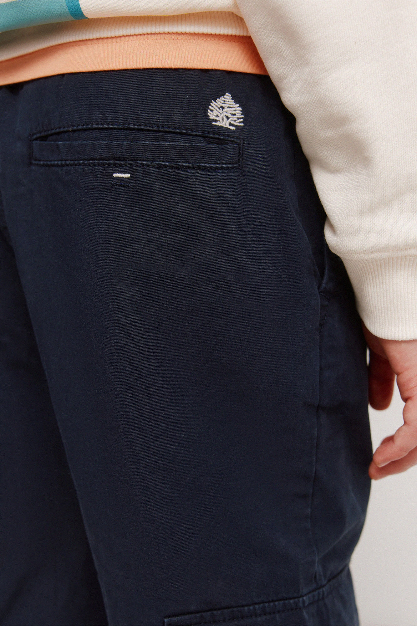 Springfield Kids Pantal&oacute;n chino cargo para ni&ntilde;o azulado