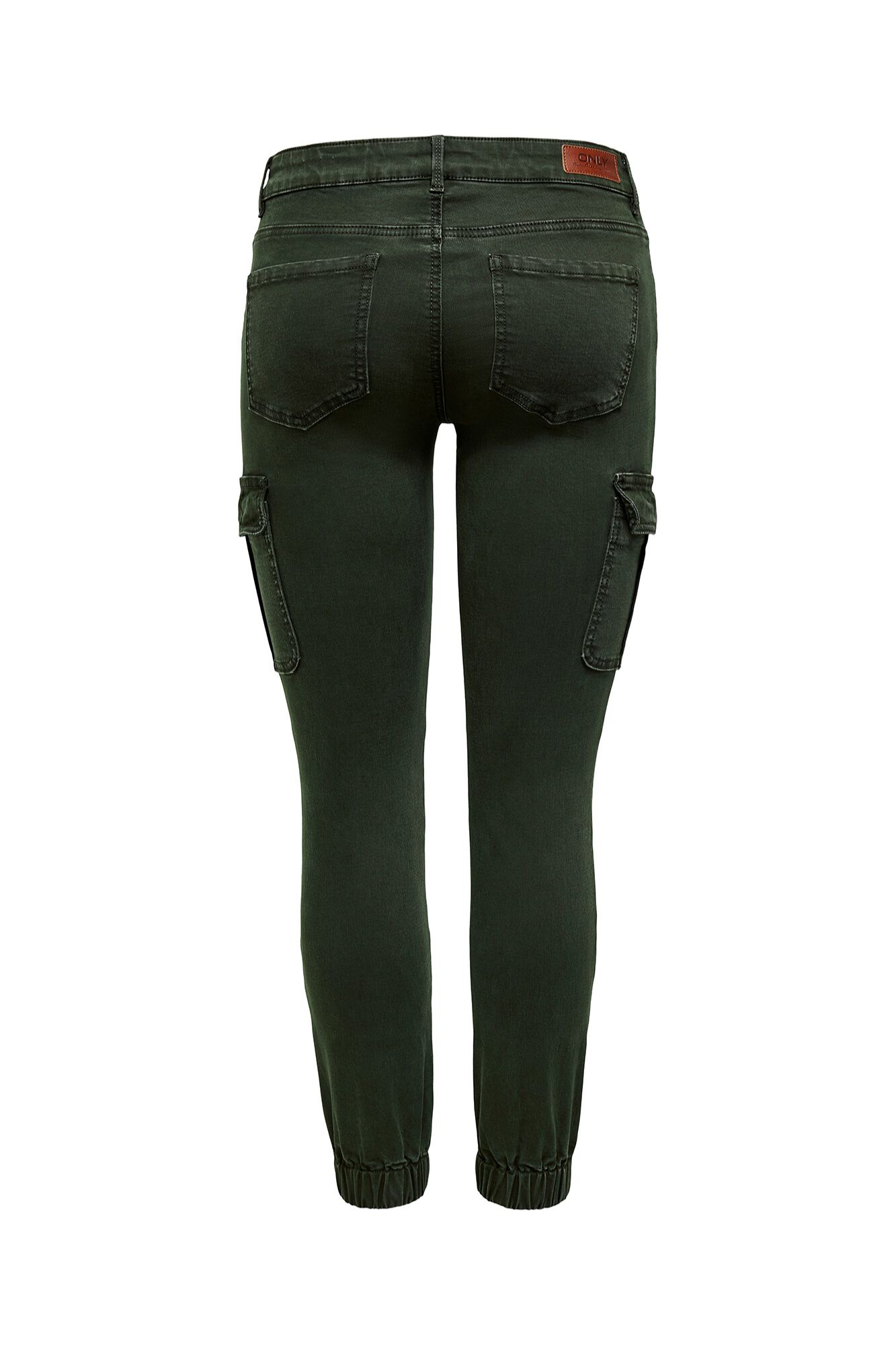 Only Pantal&oacute;n cargo slim fit verde