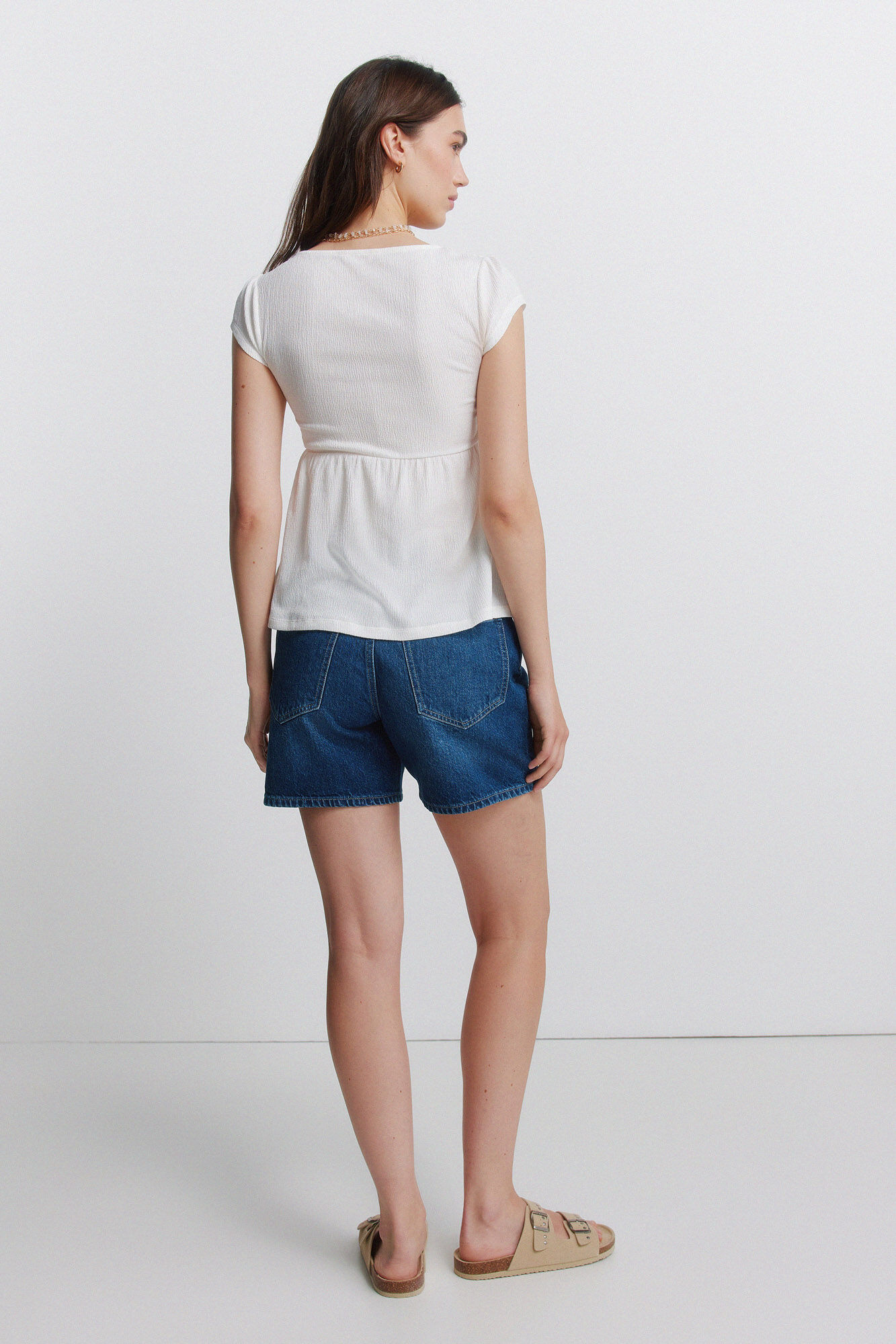 Springfield Bermudas de mezclilla azul