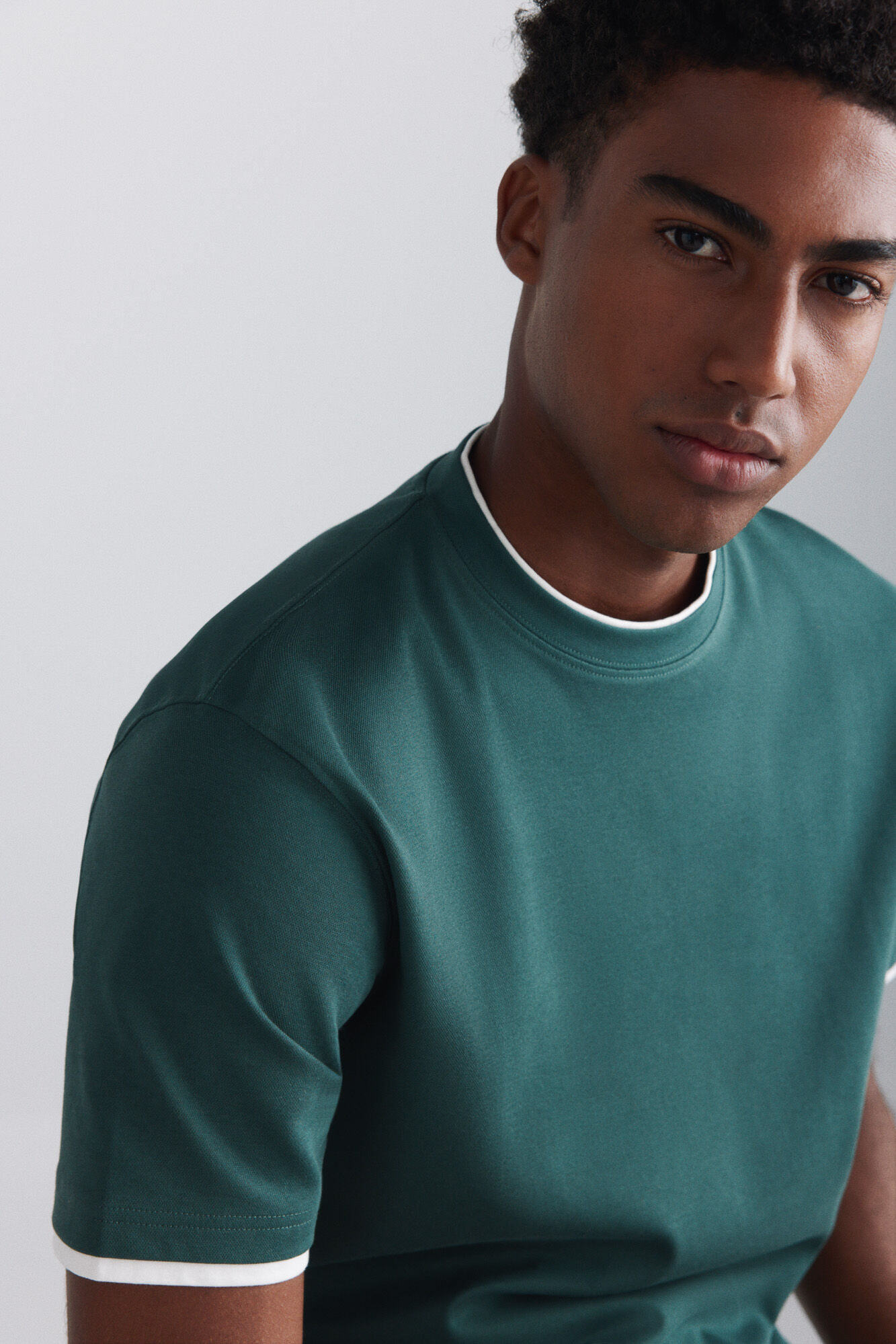 Springfield Playera doble interlock