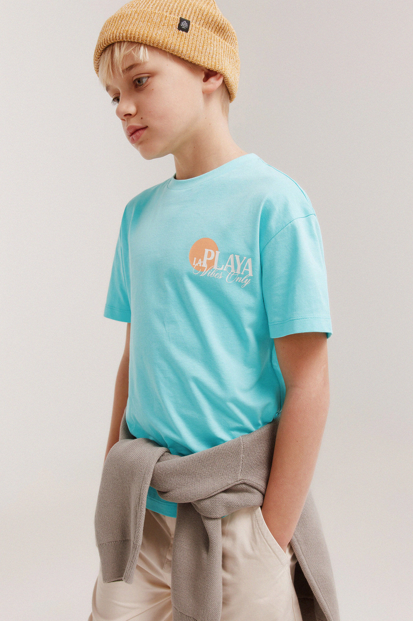 Springfield Kids Playera manga corta de playa para ni&ntilde;o