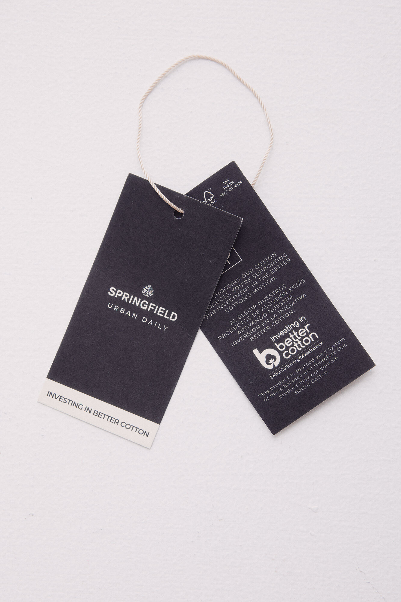 Springfield C&aacute;rdigan con cierre Milano gris