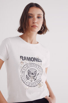 Springfield Playera "Ramones" estampado