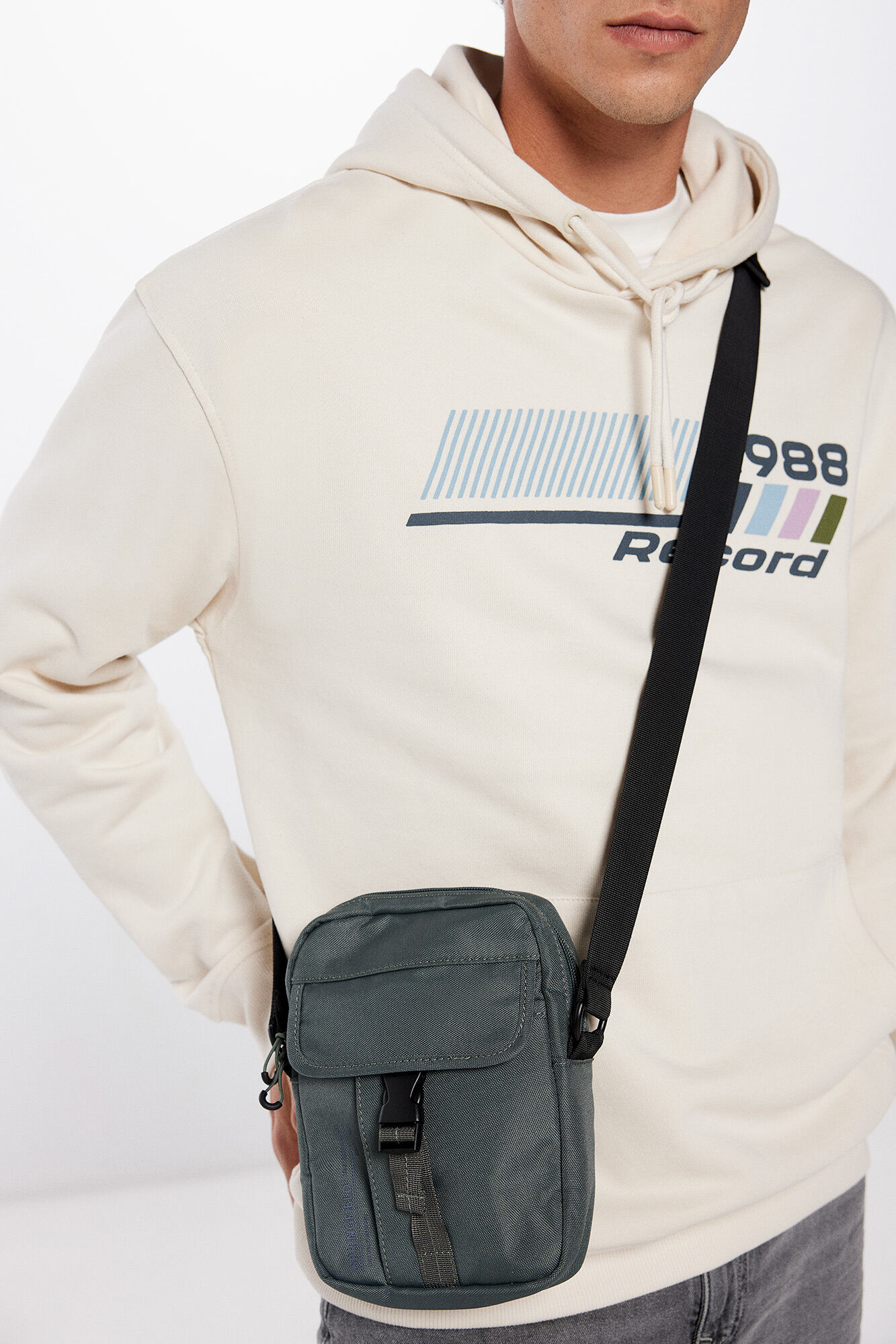 Bolso mediano casual verde Accesorios de hombre Springfield MX