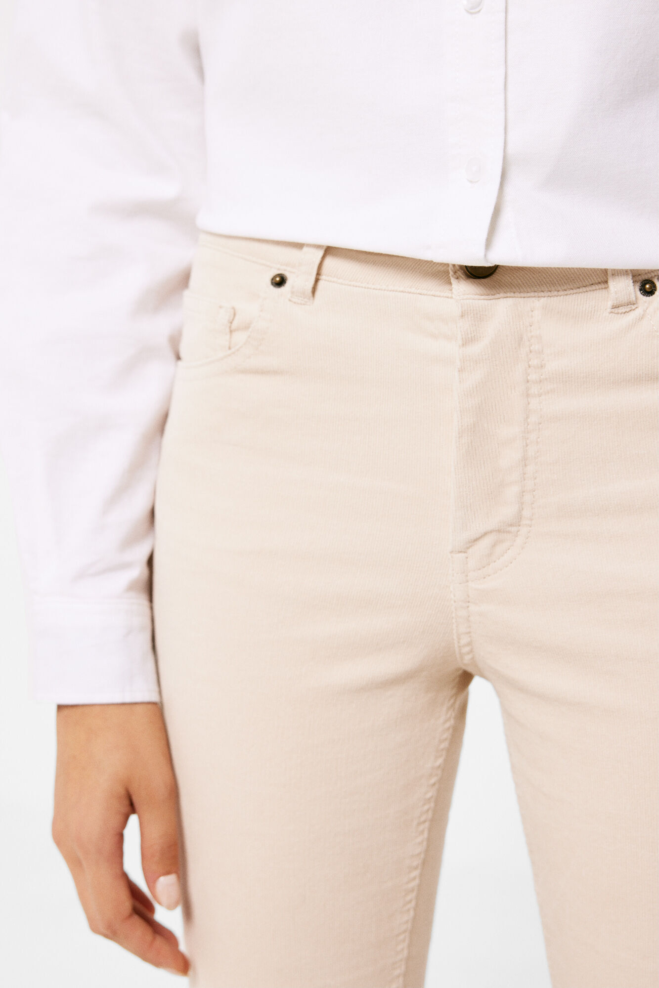 Pantalon Pana Color Pantalones de mujer Springfield MX