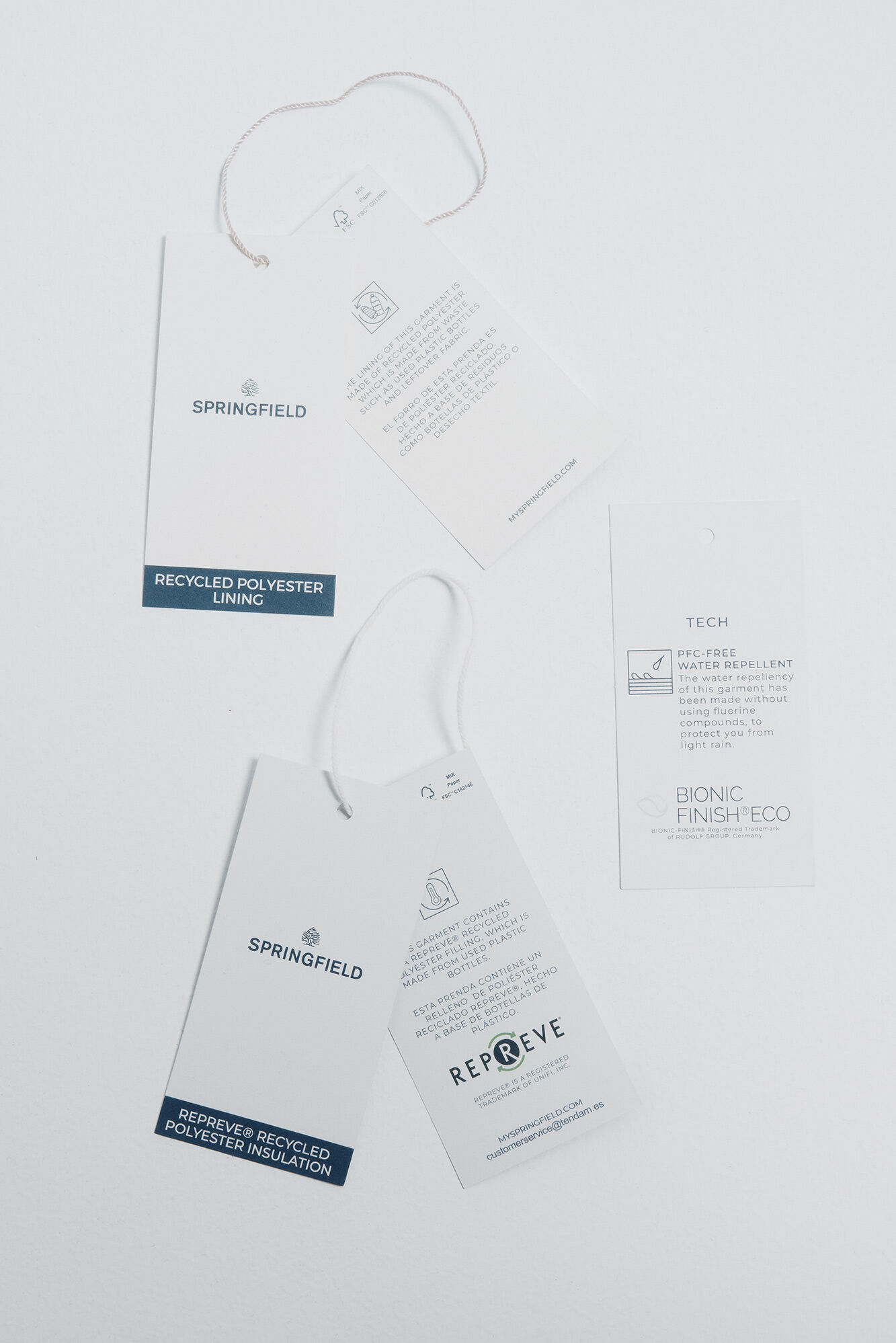 Springfield Chaleco acolchado caf&eacute;