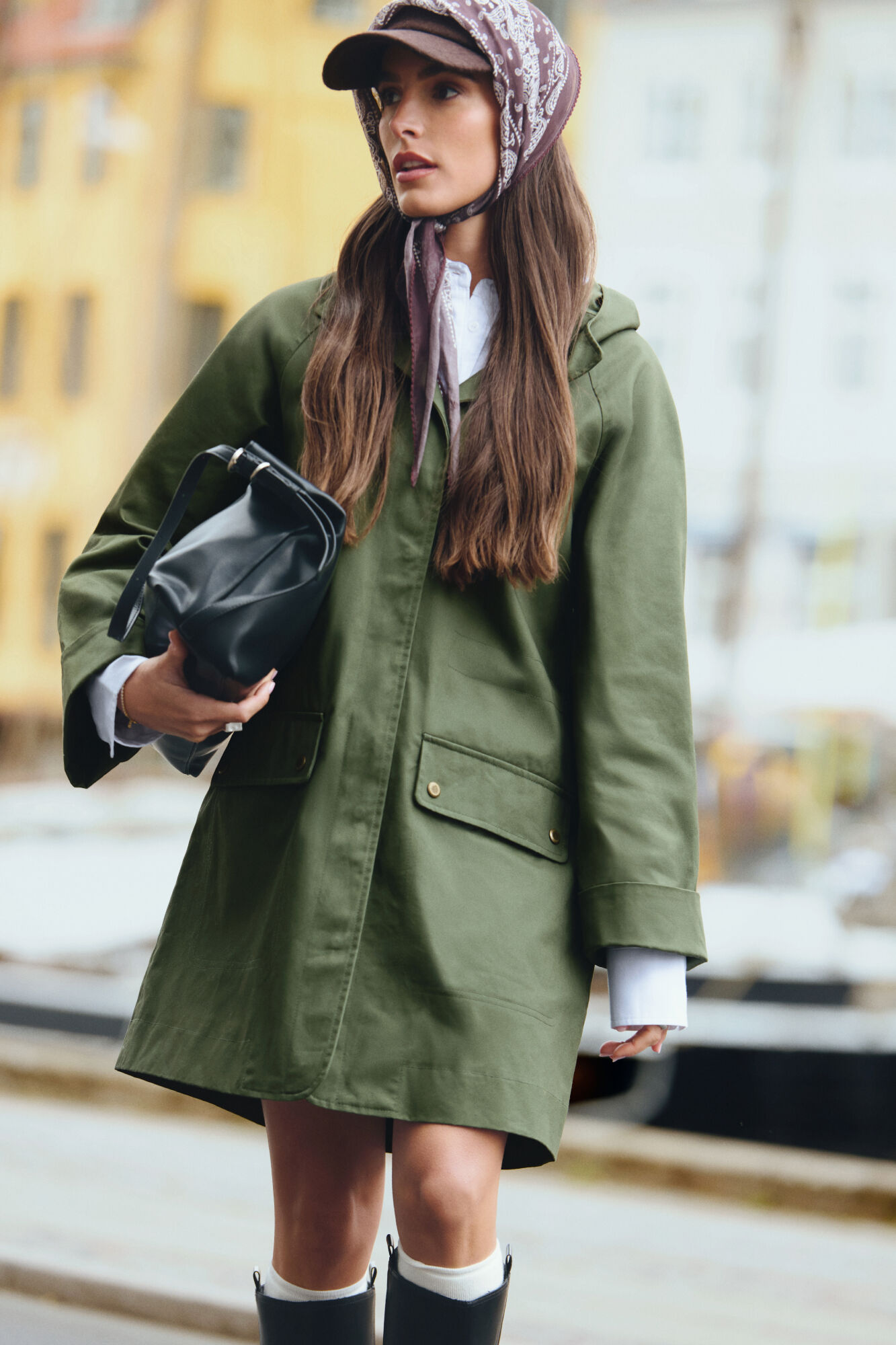 Springfield Parka con capucha de algod&oacute;n