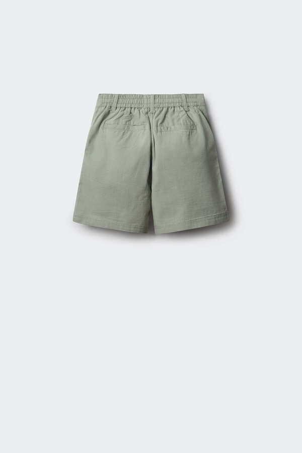 Springfield Kids Bermudas estructura cuadrille niño caza oscuro