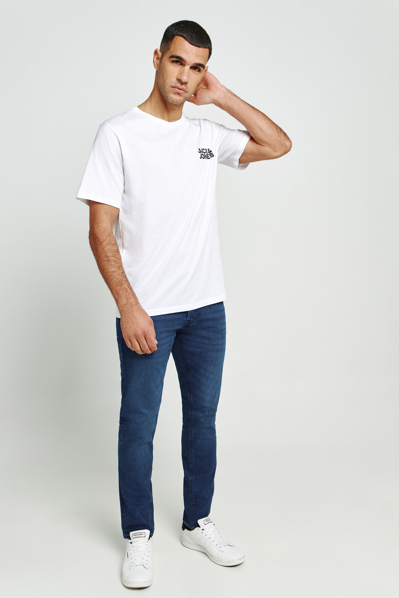 Jack & Jones Playera slim de manga corta