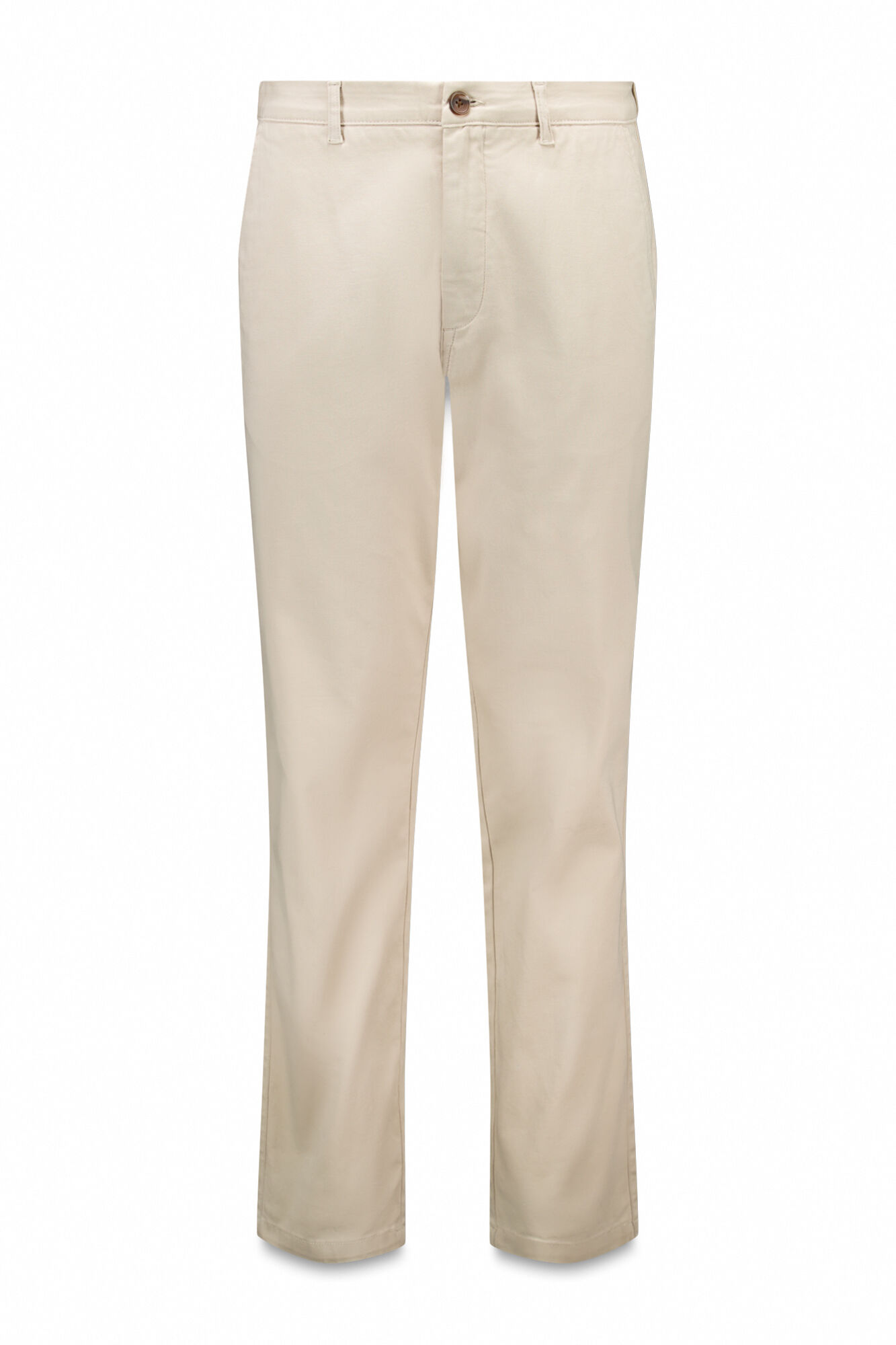Springfield Pantalones chinos dobby de corte c&oacute;modo beige