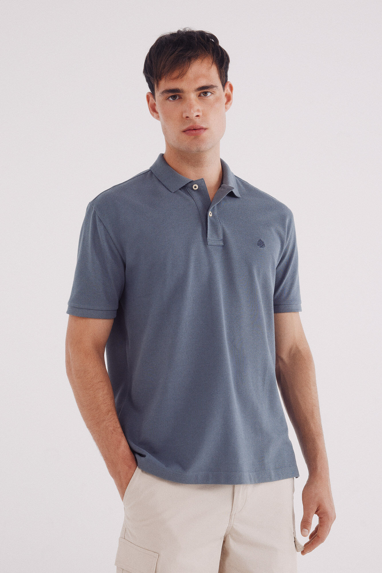 Springfield Polo piqu&eacute; b&aacute;sico regular fit