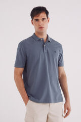 Springfield Polo piqu&eacute; b&aacute;sico regular fit azul