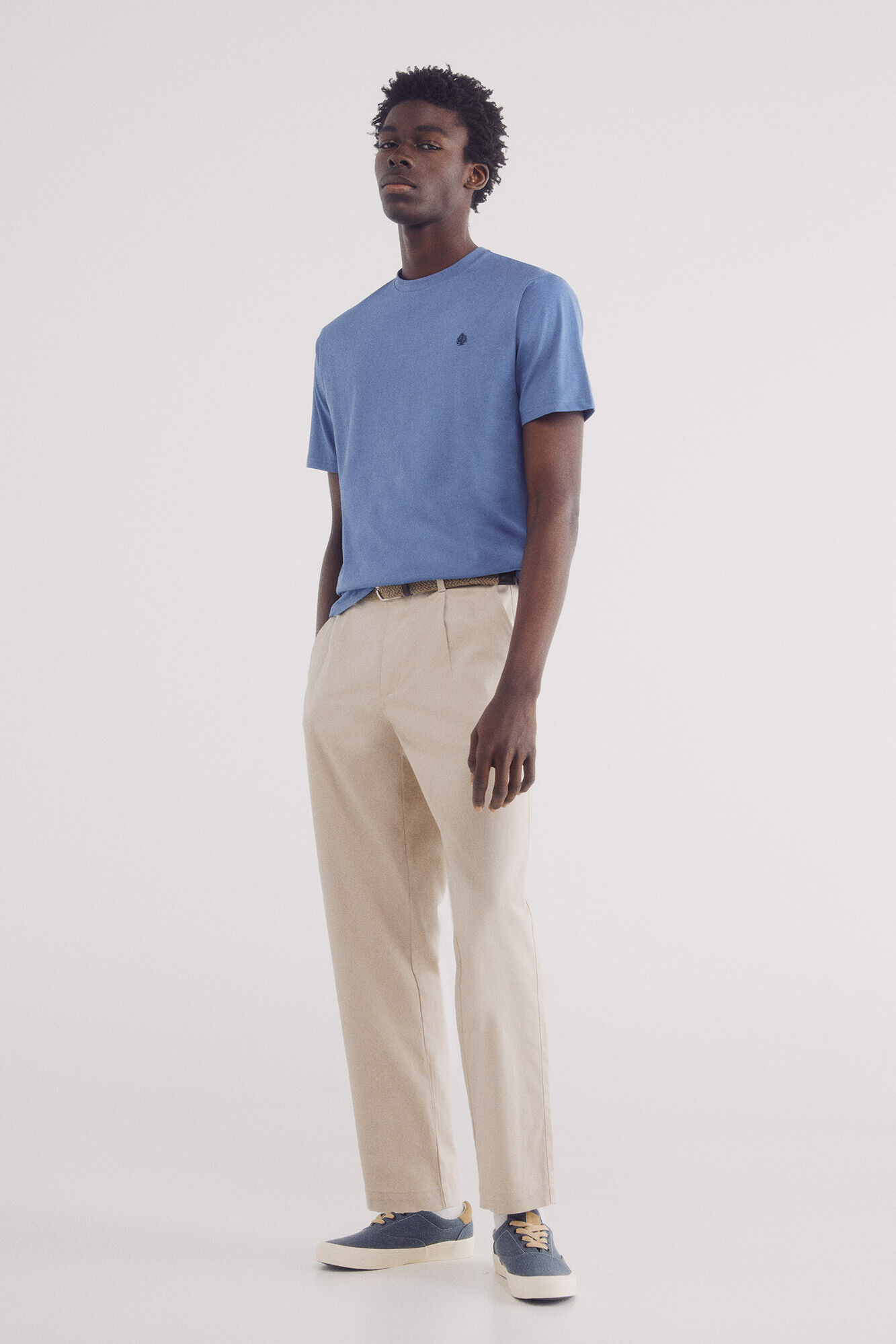 Springfield Playera b&aacute;sica cuello redondo