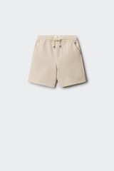 Springfield Kids Bermudas chino de punto para ni&ntilde;o marfil