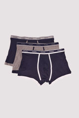 Springfield Pack 3 bóxeres azul