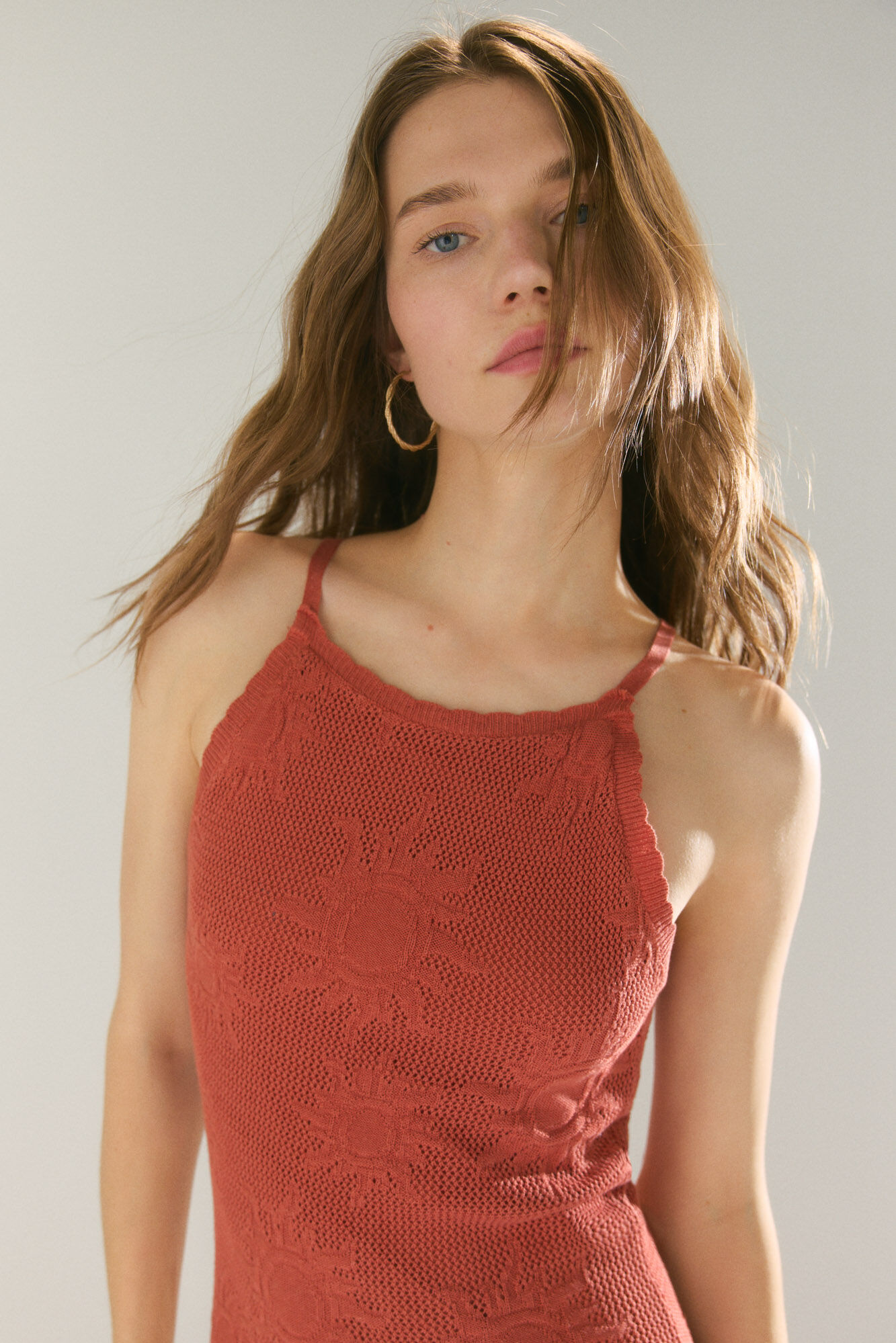 High Spirits Vestido Rubi rojo