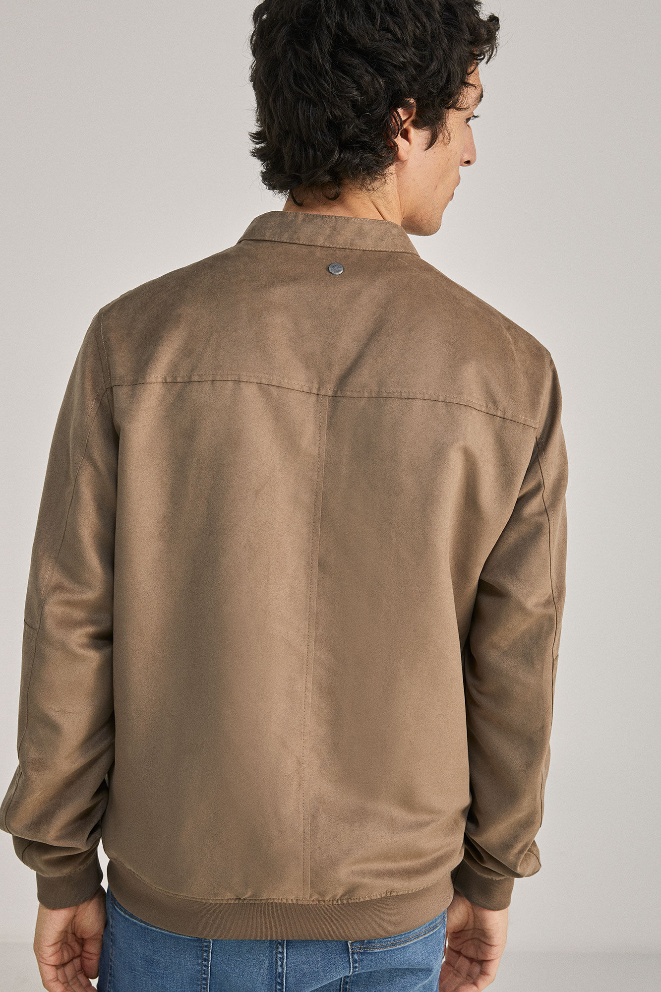 Springfield Cazadora efecto ante caf&eacute;