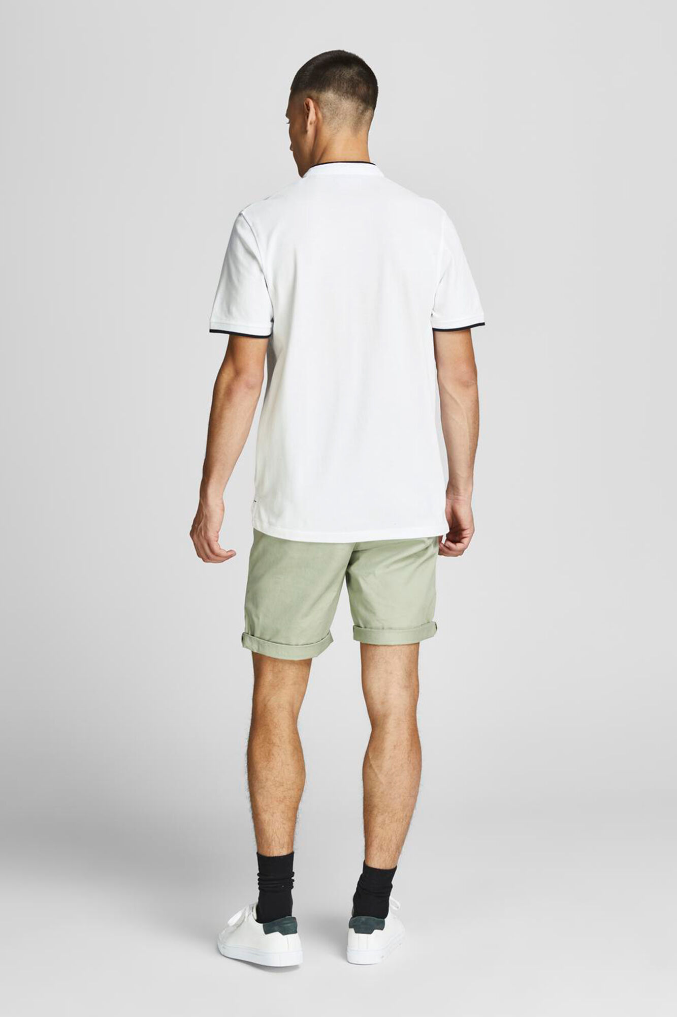 Jack & Jones Polo slim fit mao natural