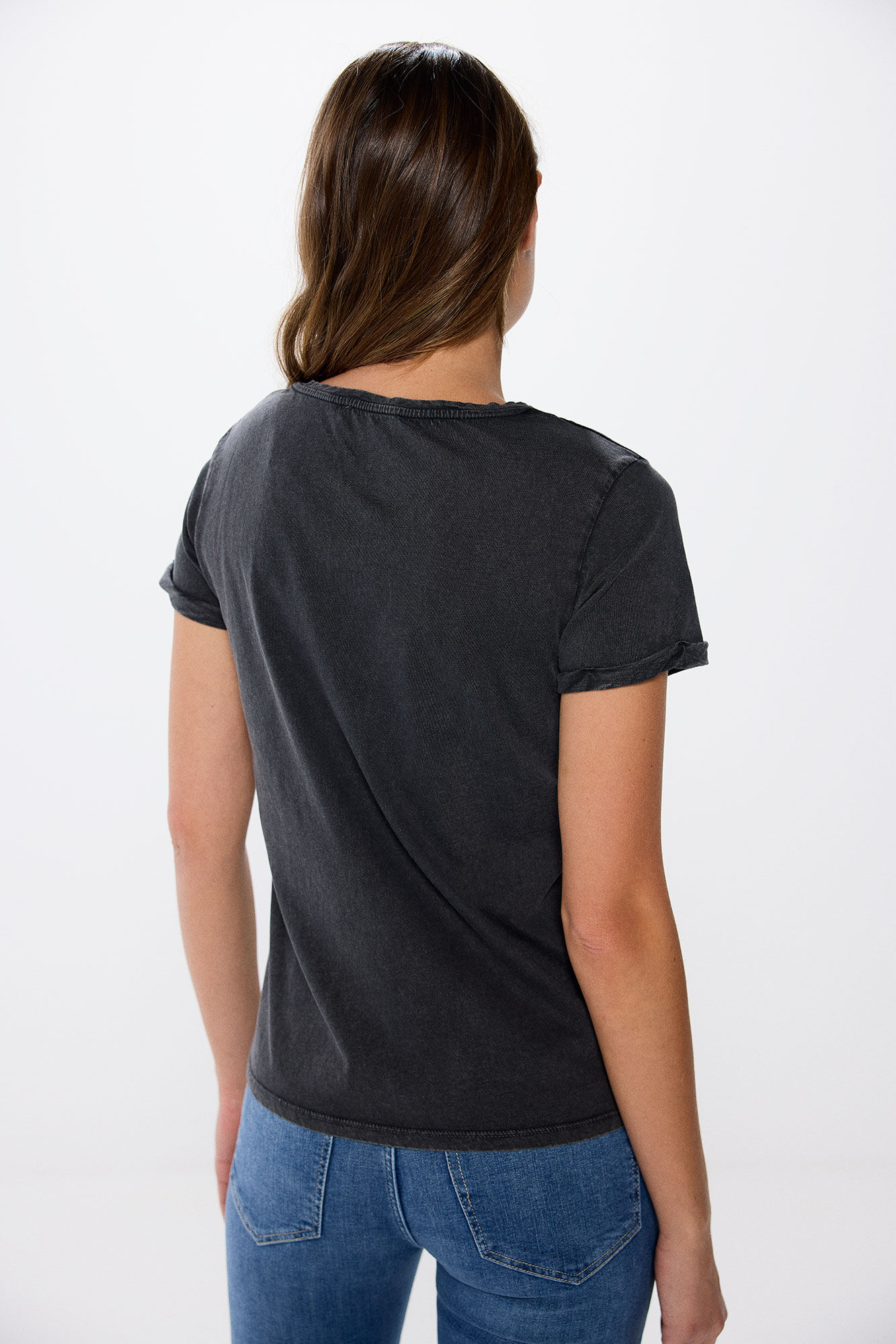 Springfield Playera "savage wings" gris