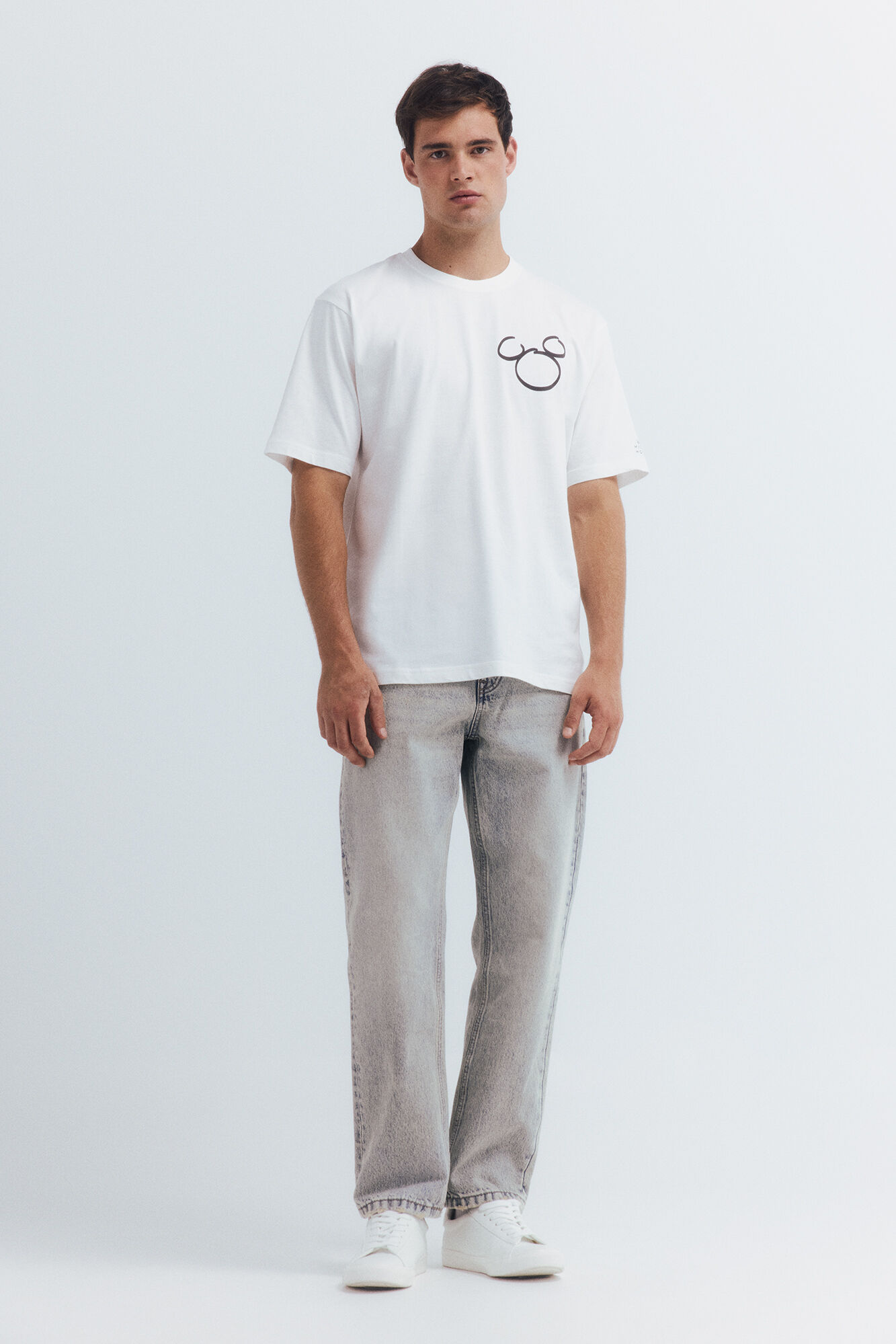 Springfield Camiseta Mickey marfil