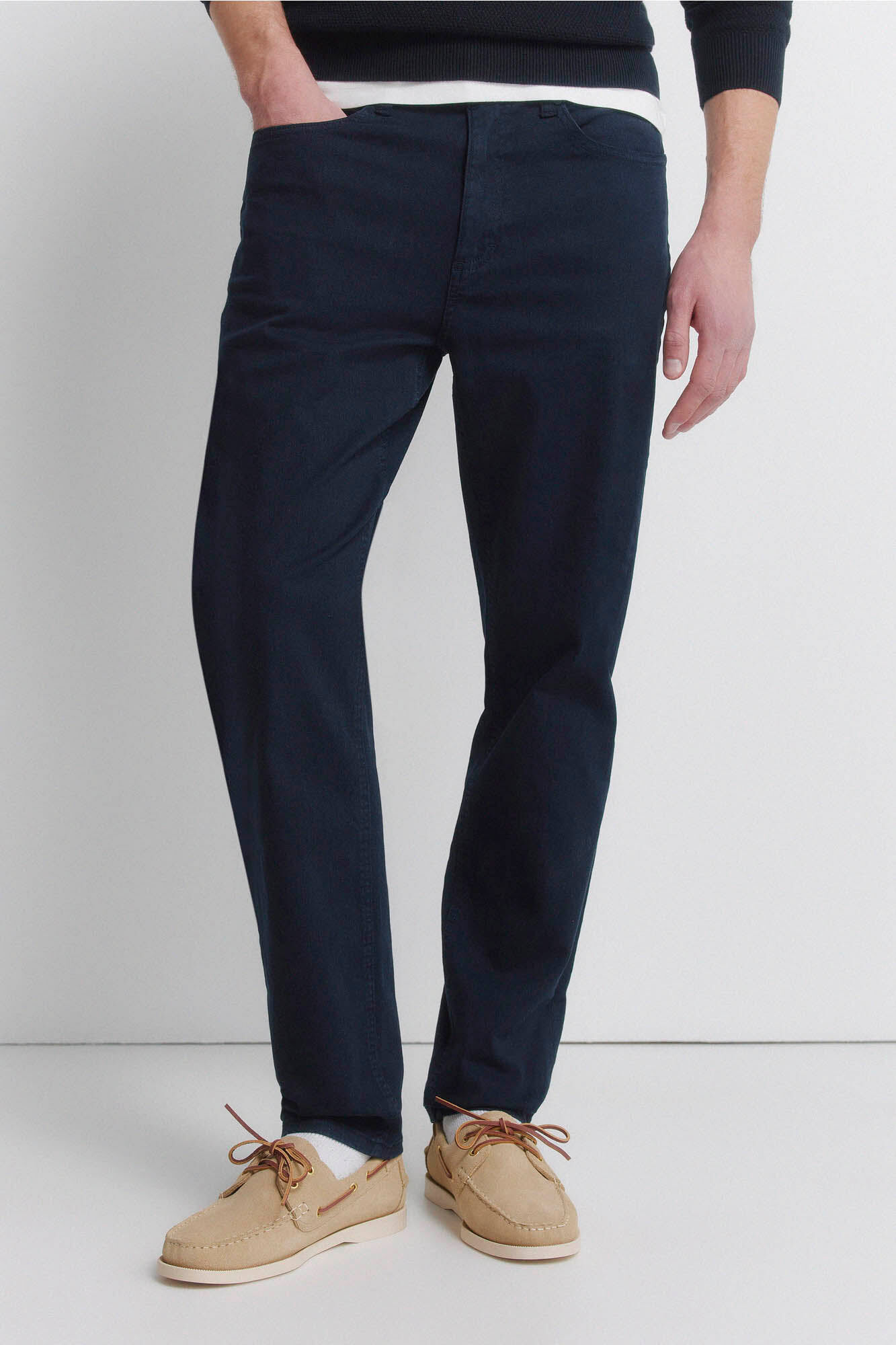 Springfield Pantal&oacute;n de 5 bolsillos lavado slim fit