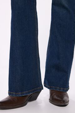 Springfield Jeans Flare azul indigo