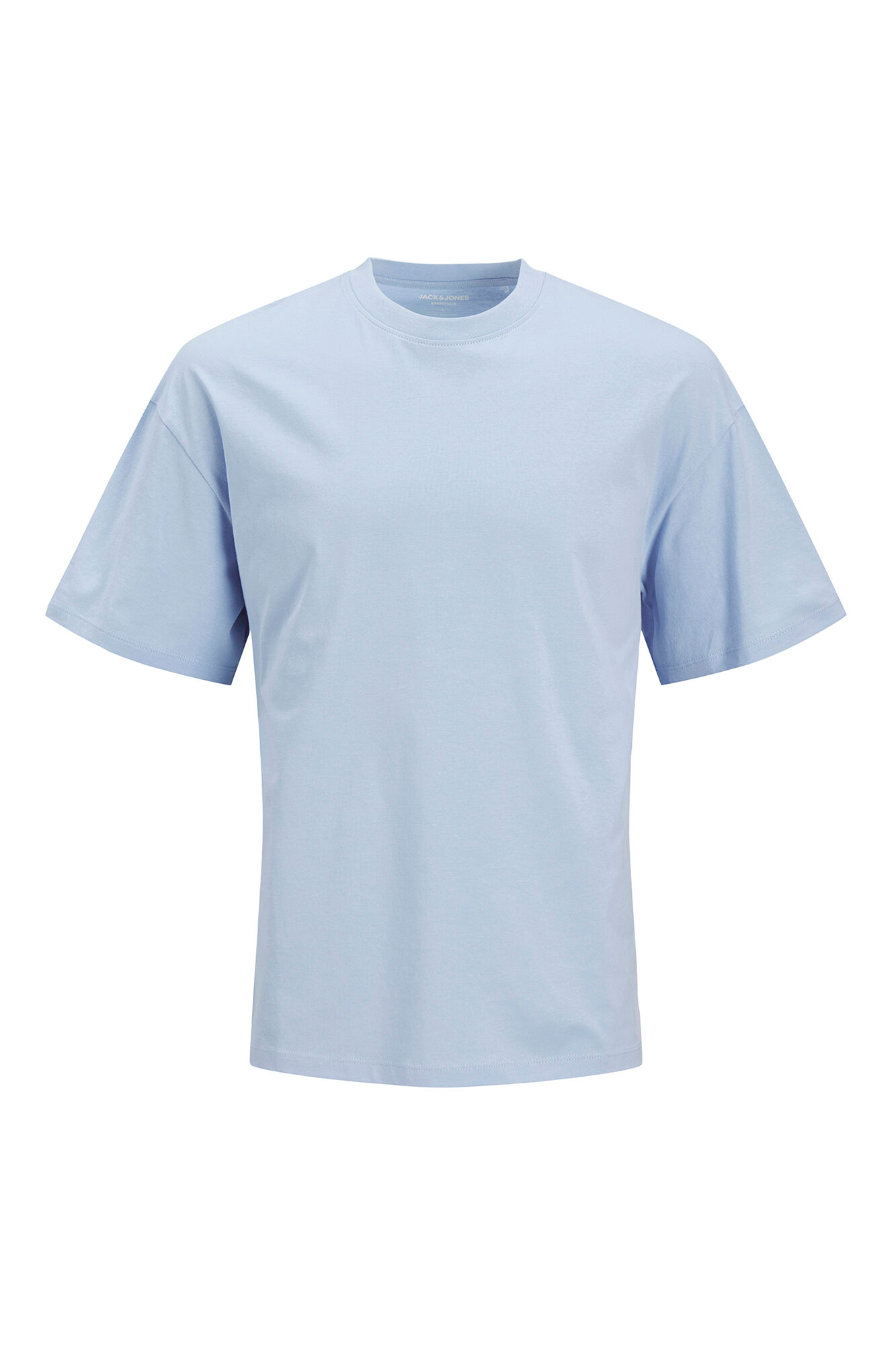 Jack & Jones Playera oversize algod&oacute;n azul tinta