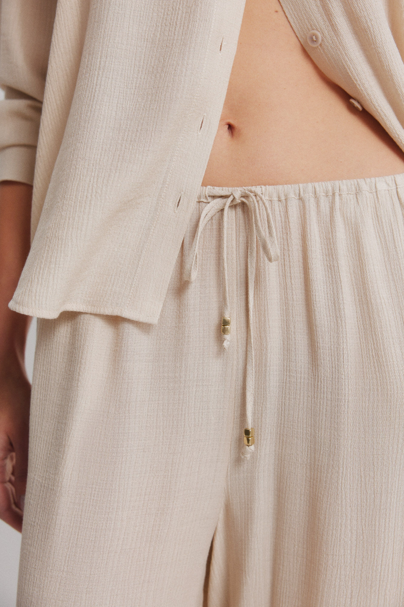 Springfield Pantal&oacute;n largo holgado kaki