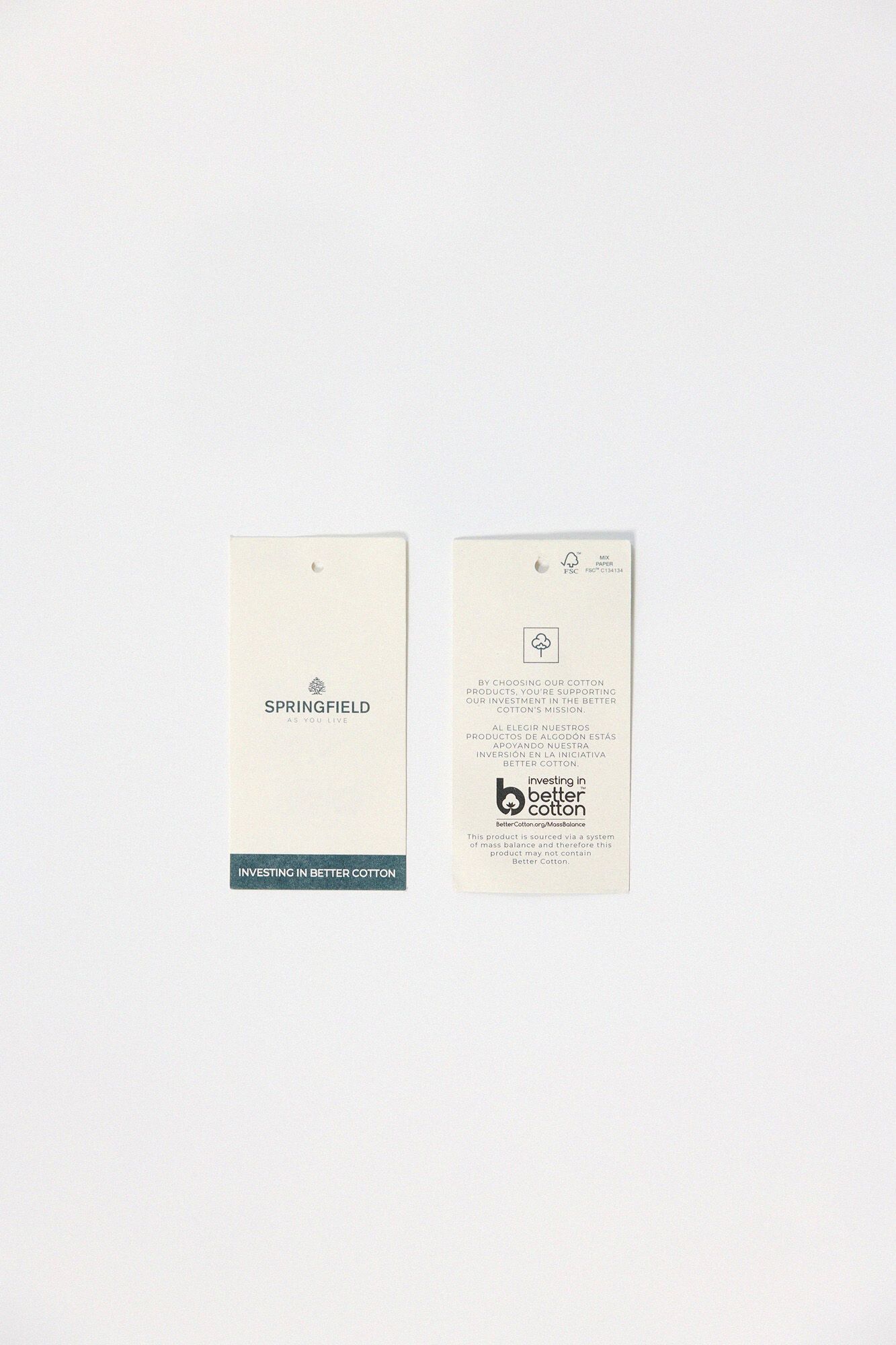 Springfield Su&eacute;ter liso color negro